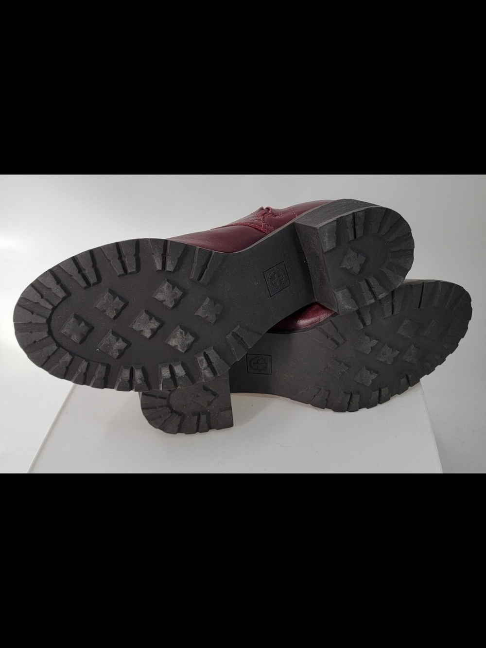 Vintage Dr Martens Aletta Ox Blood Boots Rare - Picture 7 of 8